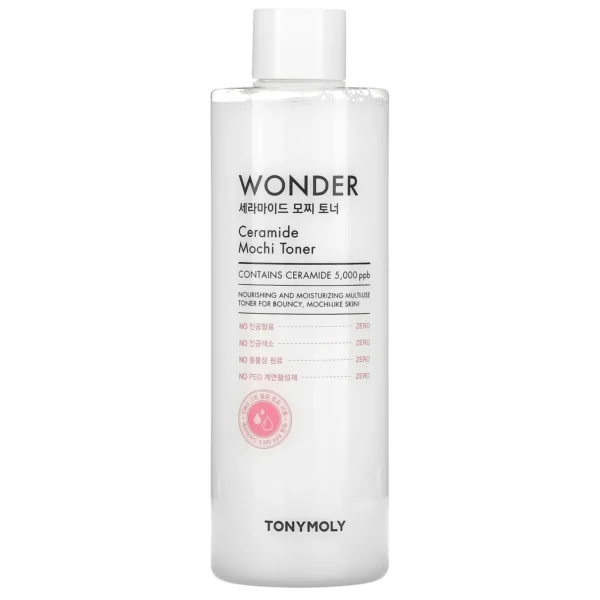 TONYMOLY Moisturising Wonder Ceramide Mochi Toner (500ml)
