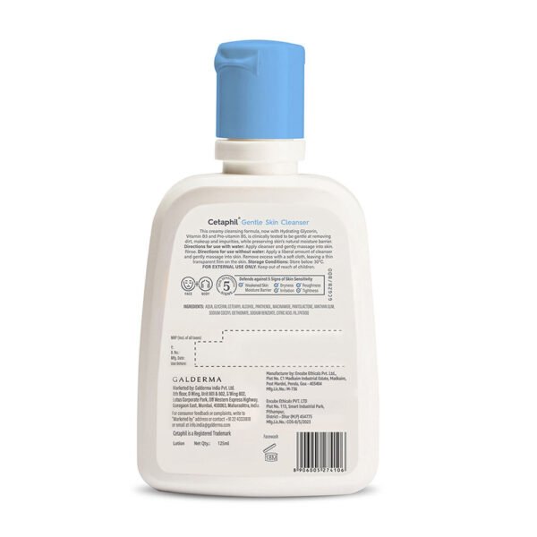 Cetaphil Gentle Skin Cleanser Dry to Normal Skin with Niacinamide - Image 10