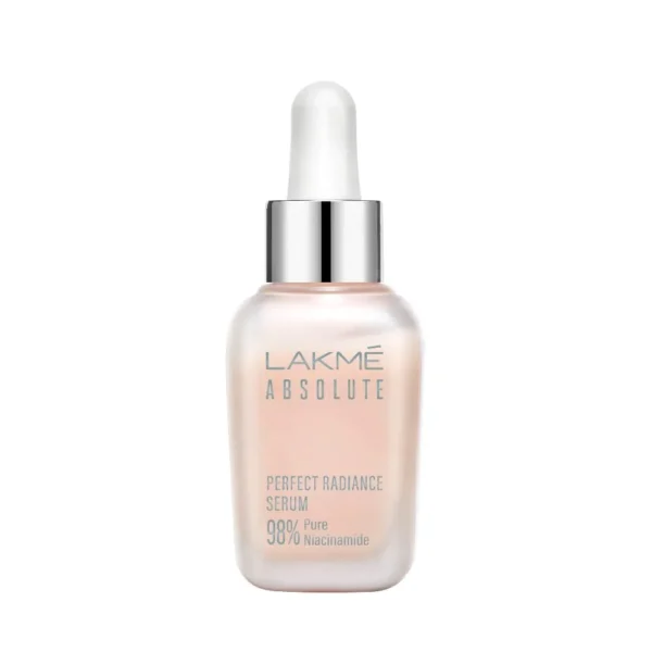 Lakme Absolute Perfect Radiance Brightening Face Serum with 98% Pure Niacinamide 2X Skin Brightening