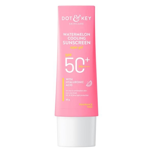 Dot & Key Watermelon Waterlight Face Sunscreen SPF 50 PA+++ No White Cast For Normal To Oily Skin
