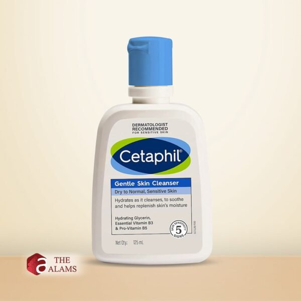 Cetaphil Gentle Skin Cleanser Dry to Normal Skin with Niacinamide (250ml) - Image 3