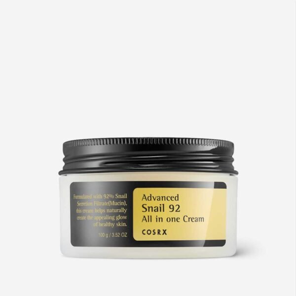 COSRX Advanced Snail Mucin 92 All In One Cream with Hyaluronic Acid(100gm) - Image 7