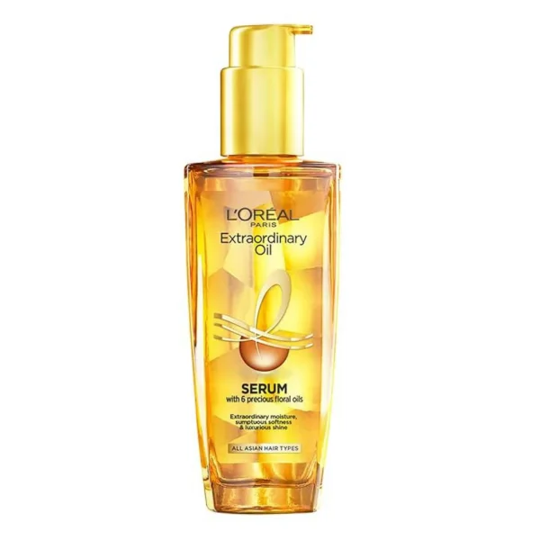 L'Oreal Paris Extraordinary Oil Hair Serum, Anti-Frizz Serum With UV Protection