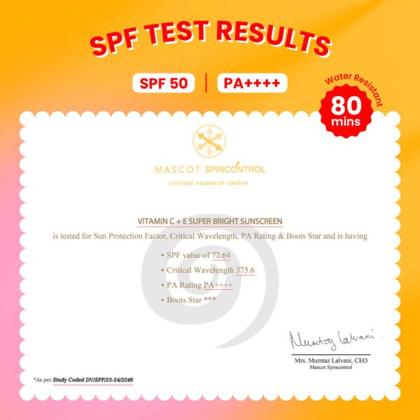 Powerful Sun Protection: SPF 50 PA shields your skin from harmful UVA & UVB rays - Image 4
