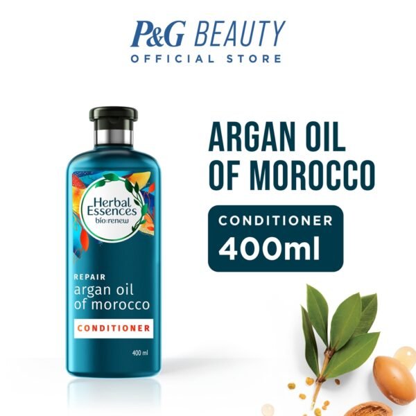 Herbal Essences Bio:Renew Repair Argan Oil of Morocco Conditioner (400ml) - Image 6