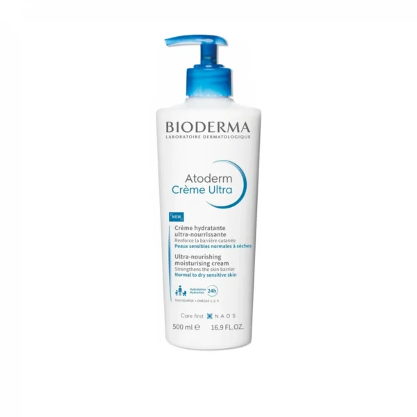Bioderma Atoderm Creme Ultra-Nourising Moisturising Cream Boosts Hyaluronic Acid, Ceramides - Image 5