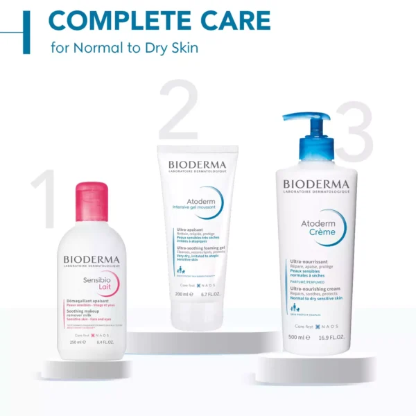Bioderma Atoderm Creme Ultra-Nourising Moisturising Cream Boosts Hyaluronic Acid, Ceramides - Image 6