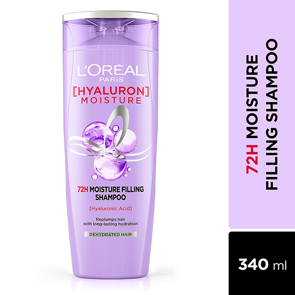 L'Oreal Paris Hyaluron Moisture Anti-frizz Conditioner With Hyaluronic Acid for 72 HR Hydrated Hair